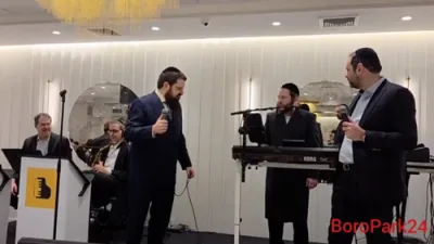 בעני פרידמאן, שיע רובינשטיין, און אברומי בערקא טרעטן אויף פאר האלאקאוסט איבערלעבער