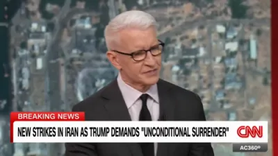 טראמפ פארלאנגט איראן אן "אומבדינגענע אונטערגעבונג".