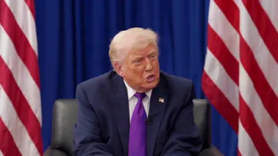 פרעזידענט טראמפ באצייכנט די איראנע אטאקעס אלס ענדע צו 47 יאר פון טעראר.