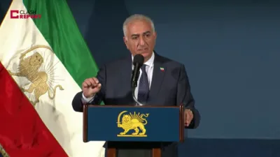 רזא פאהאליוואי באצייכנט די פערסישע שטיצע צו אידן