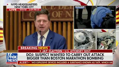 די דזשאסטיס דעפארטמענט קלאגט אן באמבע ווארפער נעבן גרעיסי מענשן