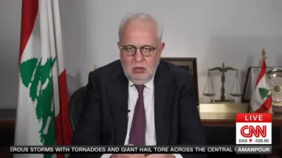 לבנון דזשאסטיס מיניסטער באשולדיגט חיזבאללה 