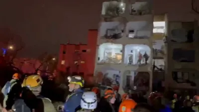 מאסן ל"ע פארוואונדעטע אין ערד נאך די איראנע אטאקע 