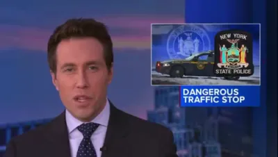 ניו יארק סטעיט טרופער פארוואונדעט נאך א עקסידענט 