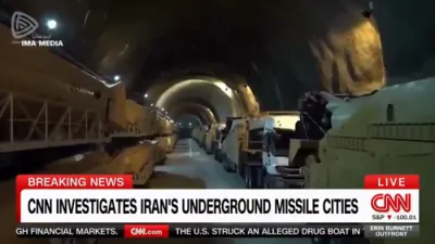 סי-ען-ען באהויפטעט צוטריט צו איראן'ס אונטערערדישע ראקעט שטעט.