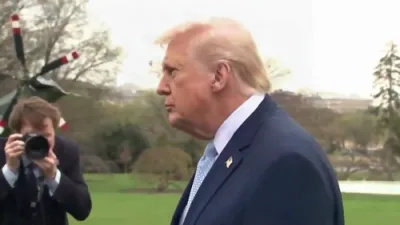 פרעזידענט טראמפ קריטיקירט נאטא'ס דורכפאל אויפן שטראז פון הארמוז.