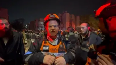 פולע בילדער און ווידיאוס: איראנער באליסטישע מיסילס געפאלן אין שטאט ערד און דימונה - איבער 100 פארוואונדעטע, צווישן זיי חרדישע אידן