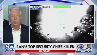 סענאטאר גרעהעם: טראמפ האט געראטעוועט די וועלט פון איראן'ס נוקלעארע קאמף.