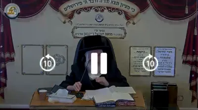 הרה"ג ר' מנשה ישראל רייזמאן שליט"א איז מסביר פארוואס זיין רבי הגה"צ ר' איטשע מאיר מאגענשטערן שליט"א רופט זיין ביהמ"ד "תורת חכם"