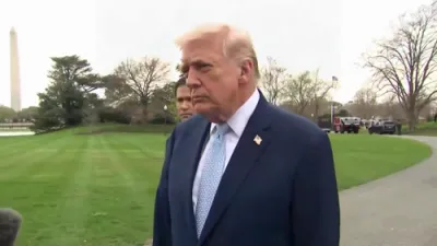 פרעזידענט טראמפ זאגט אז צוריק עפענען הארמוז דארף שטיצע פון ​​די אליאירטע.