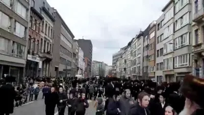 גאס אין אנטווערפן ווערט אפגעשלאסן פאר א ספר תורה אין שטאט