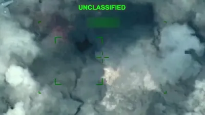 פרישע ווידיאו: אמעריקאנע אטאקע אויף איראנע מיליטער