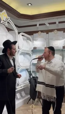 א מוזיקאלישע געזאנג אין מפואר מיט הערשי וויינבערגער און שרולי גרין