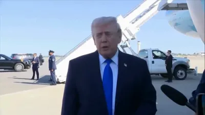 טראמפ זאגט אז קיינער ווייסט נישט אויב מושטאבא כאמינעי לעבט