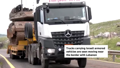 מדינת ישראל צייגט אן אויף א מעגליכע מיליטערישע אפעראציע אין דרום לבנון אפצושטעלן די חיזבאללה ראקעטן.