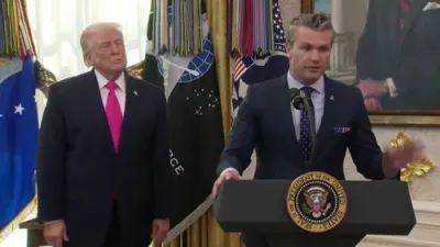 פיט העגסעט זאגט "אונז פארהאנדלען מיט באמבעס"