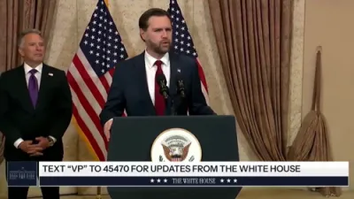 אין א פרעסע קאנפערענץ היינט צופרי אין פאקיסטאן האט ווענס געמאלדן אז די פארהאנדלונגען מיט איראן איז דורכגעפאלן, און ווענס איז יעצט אויפן וועג אהיים צוריק קיין אמעריקע.