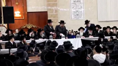 מעמד שאיבת מים שלנו בראשות הגה"צ אב"ד סאטמאר וויליאמסבורג שליט"א 