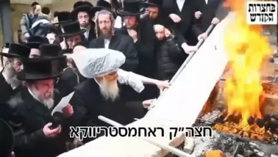 ווידיאוס פון פסח בחצרות הקודש - חלק ב'