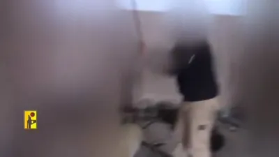 חיזבאללה שיסט ראקעטן פון הייזער אין לבנון.