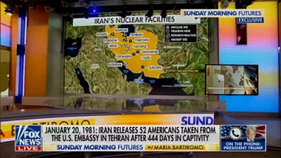 פרעזידענט טראמפ באשטעטיגט נאכאמאל אז די אפעראציע אין איראן איז צו אפשטעלן זייער בויען נוקלעארע וואפן.