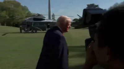 טראמפ זאגט פאר ריפארטערס אז איראן האט מער נישט די מעגליכקייט זיך צו פארטיידיגן