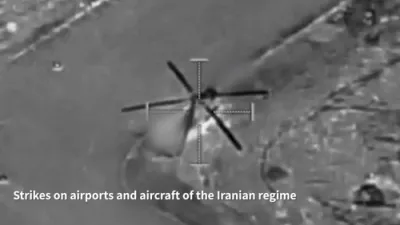 צה"ל מאכט חרוב איראן'ס לופטפעלד'ער און ערעפלאנען