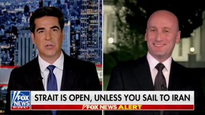 סטיווען מיללער לייגט אראפ די פירערשאפט פון אמעריקע אין די איראנע קריג