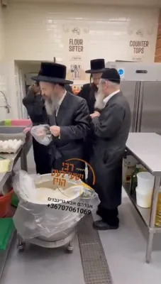 המשפיע רבי יודל דייטש שליט"א ביי הפרשת חלה אין קערעסטיר