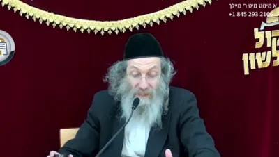 א מינוט מיט ר' מיילך שליט"א-יום ב' פרשת תזריע-מצורע כו' ניסן תשפ"ו