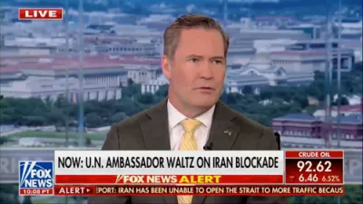 אין א אינטערוויו האט מייק וואלץ פארטיידיגט טראמפ'ס קריג אין איראן 