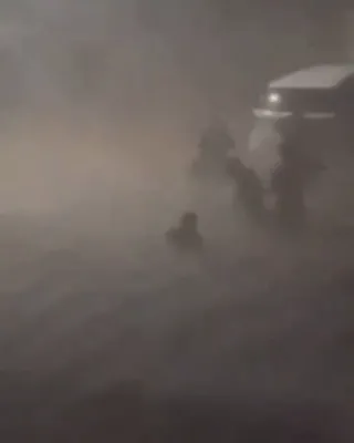 א מאסיווע טייפון האט דערגרייכט אין סאפען