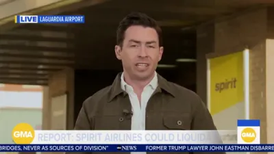 בלומבערג נייעס באריכטעט אז ספיריט עירליינס קען צוזאמפאלן אין די קומענדיגע טעג.