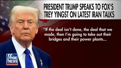טראמפ ווארנט איראן אז זיי מוזן דערגרייכן א דיעל ביז מארגן דינסטאג, און איראן זאגט אז זיי האלטן נישט ביים פארהאנדלען 
