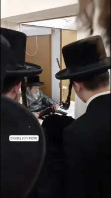 כ"ק אדמו"ר מוויזניץ שליט"א ביי ספירת העומר היינט נאכט