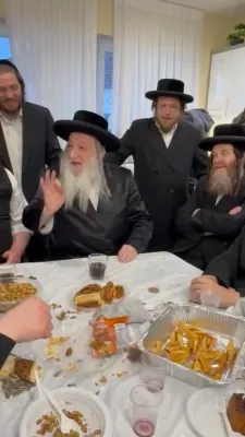 דער לימנובער רב האט פארפאסט א נייע ניגון