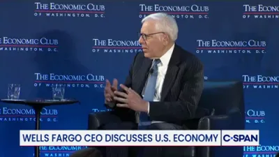 וועלס פארגא CEO שארף: דאס ווייסע הויז אונטער טראמפ איז "שטארק צוגענגליך" צו די פירער פון די בענק.