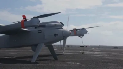 סענטקאם ווידיאו פון די אמעריקאנע דראונס גענוצט אין קריג מיט איראן