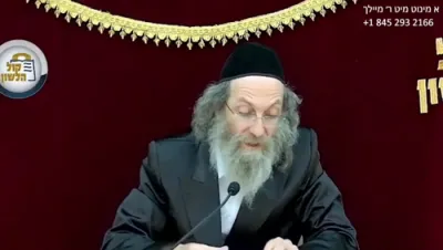 א מינוט מיט ר' מיילך שליט"א-ערש"ק פרשת אחרי מות- קדושים ז' אייר תשפ"ו