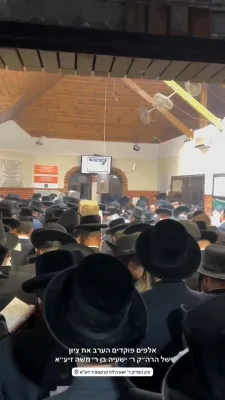 נאך א ווידיאו פון ציון הקדוש אין קערעסטיר 