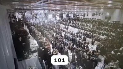 צענדליגע ערשטע ווידעאס פונעם היסטארישן שבת בחצר הקודש בעלזא 