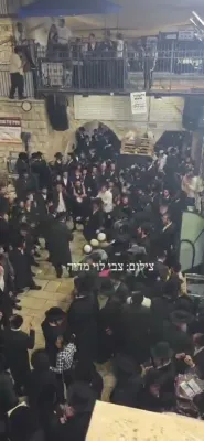 פרייליכע טענץ יעצט אין אוהל הרשב"י 
