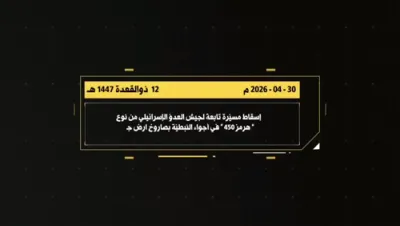 חיזבאללא שיקט ארויס פרישע ווידעא ווי זיי שיסן אראפ אן איזריעלי דראון 