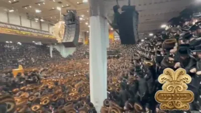 חלק ג': פולע ווידיאוס פון די הכנסת ספר תורה בחצר הקודש סאטמאר