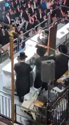 ערשטע ווידיאוס פון לג בעומר בחצר הקודש סקווירא 