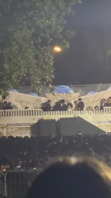 ערשטע ווידיאוס פון די הדלקה אין ירושלים בצל הרה"ק רבי יעקב מאיר שעכטער שליט"א 