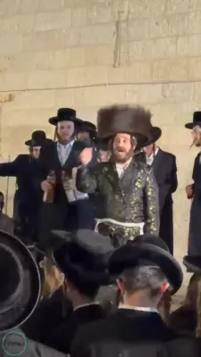 לג בעומר בצל צינור השפע כ"ק אדמו"ר מקרעטשניף כפר עטה שליט"א 