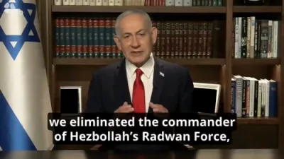 נתניהו באשטעטיגט אז א חיזבאללה הויפט איז עלימינירט געווארן אין ביירוט 