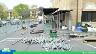 ערב לג בעומר צוגרייטונגען צום גרויסן הדלקה אין קרית יואל 