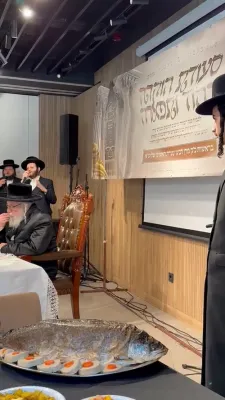 כ"ק אדמו"ר מוויען שליט"א באזוכט מקומות הקדושים אין אייראפע 